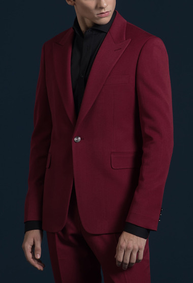 BURGUNDY SUIT